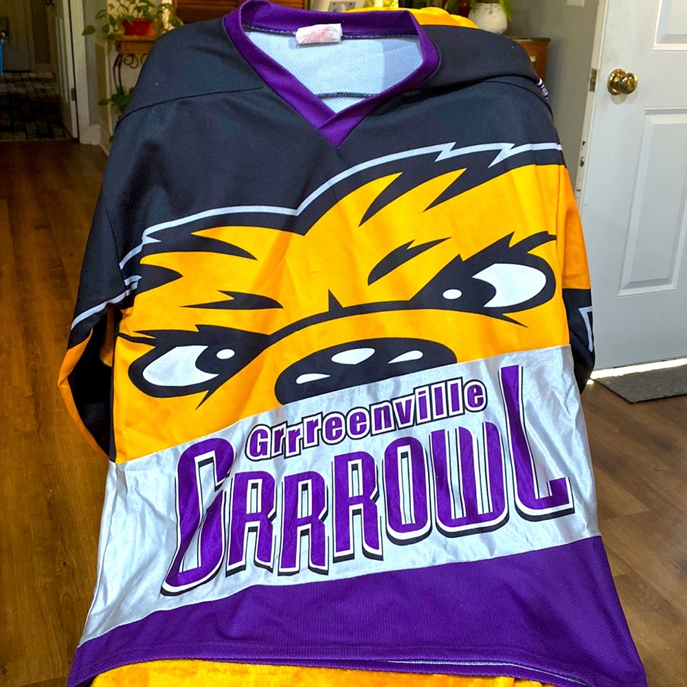 Greenville Grrrowl NHL ECHL Hockey Jersey Vintage